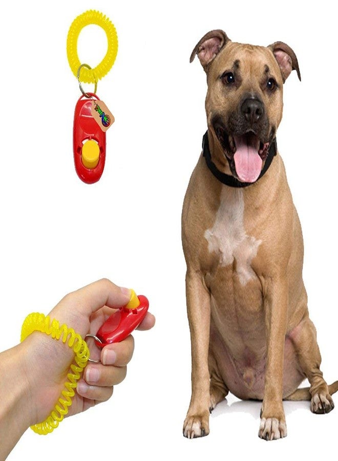 DreamAuro Pet Training Clicker with Wrist Strap (Red) - Image 2