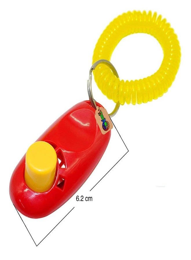 DreamAuro Pet Training Clicker with Wrist Strap (Red) - Image 4