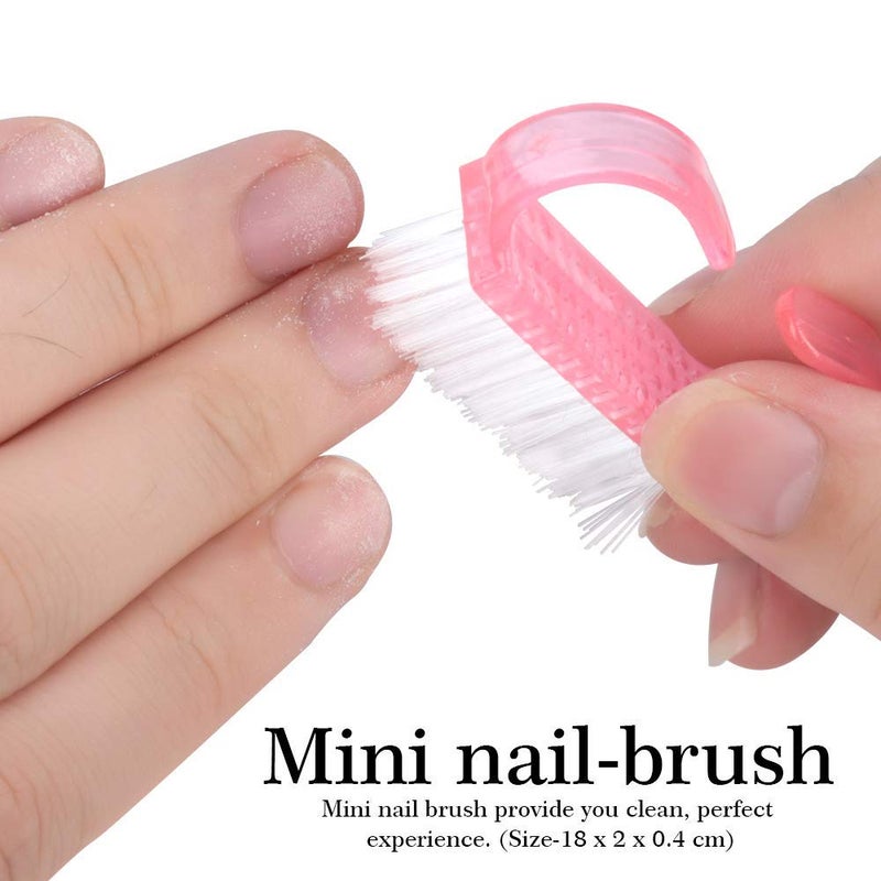 M'AYCREATE MAYCREATE® Nail Files Nail Buffers Set Professional Double Sided Emery Nail Shaper Strips Manicure Tools Kit, 100/180 Grit Nail Art Care Buffer Block for Home Salons Use - Image 5