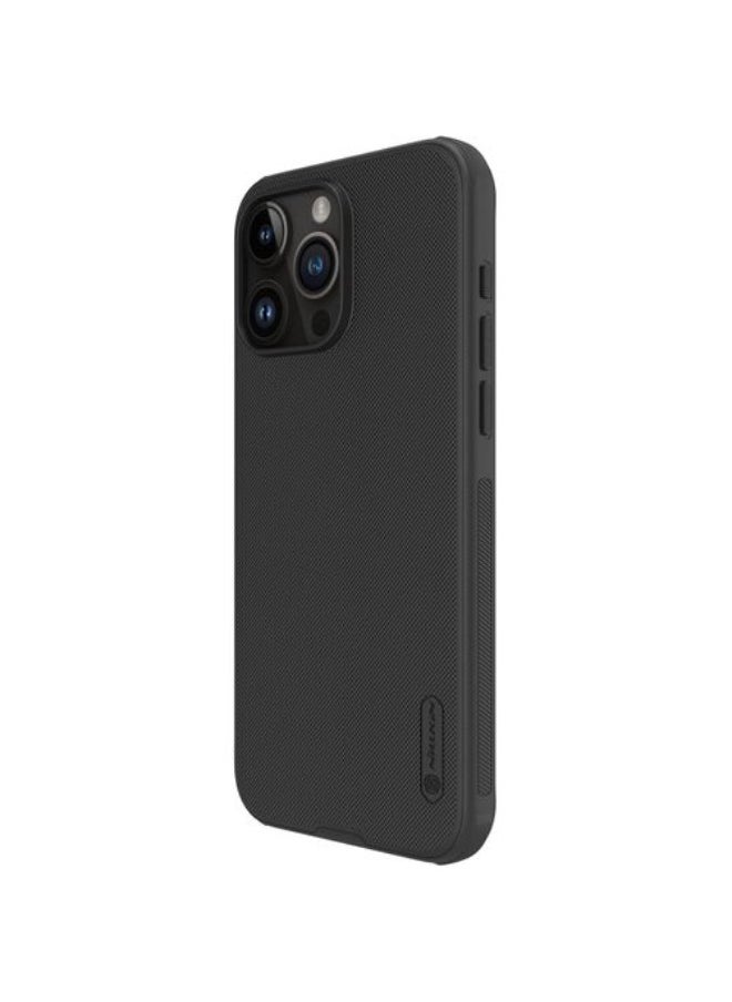 Nillkin - Nillkin Super Frosted Shield Pro Back Cover For IPhone 15 Pro Max 6.7 Inch 2023 - Black - Image 1