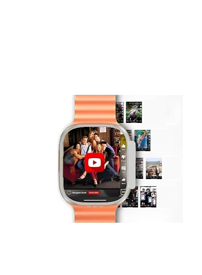 Smartberry Smartbarry C90 Max ,4G SIM Smart Watch with 4GB RAM and 64GB Internal Memory - with 2 Straps - Image 4