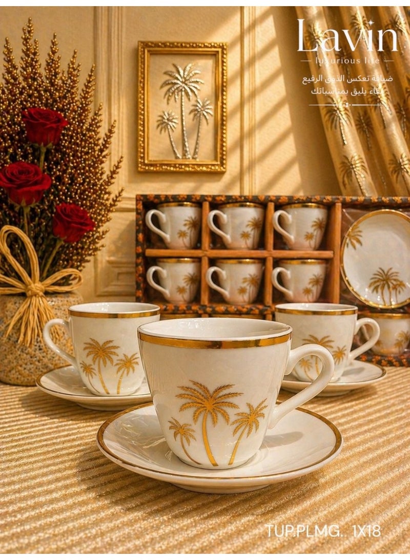 Ceramic Tea Cups And Saucers