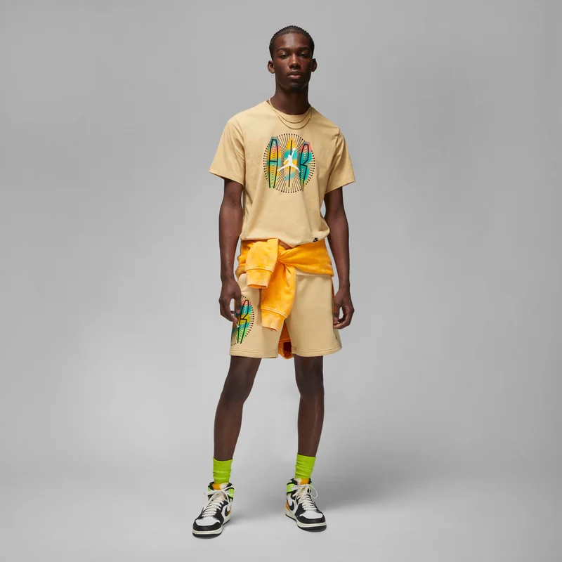 Jordan Beige Men's Flight MVP T-Shirt for Men | Best Price UAE