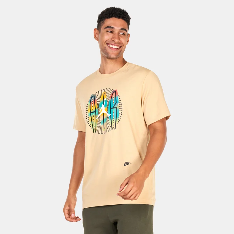 Jordan Beige Men's Flight MVP T-Shirt for Men | Best Price UAE