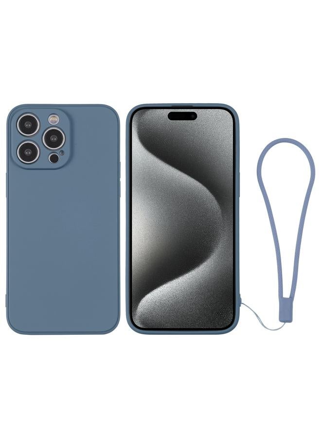 اس-توب جراب سيليكون لهاتف iPhone 15 Pro مع حزام معصم - Image 1