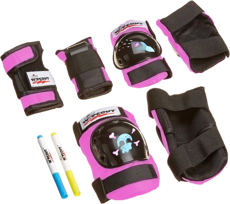 Wipeout Dry Erase Protective Pad Set for Kids - 3-Pack in Pink - Image 1