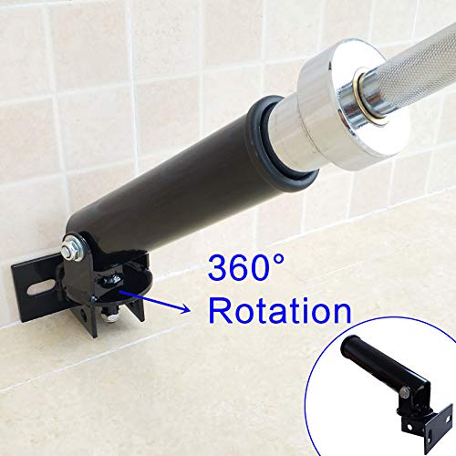 MARSAFIT Wall Mount Post Landmine Attachment for Barbell Bar with 360 Degree Rotation, T-bar Row Attachment Landmine Base, Fitness Exercise Equipment Fits 2 Inch Olympic Bars (UP) - Image 5