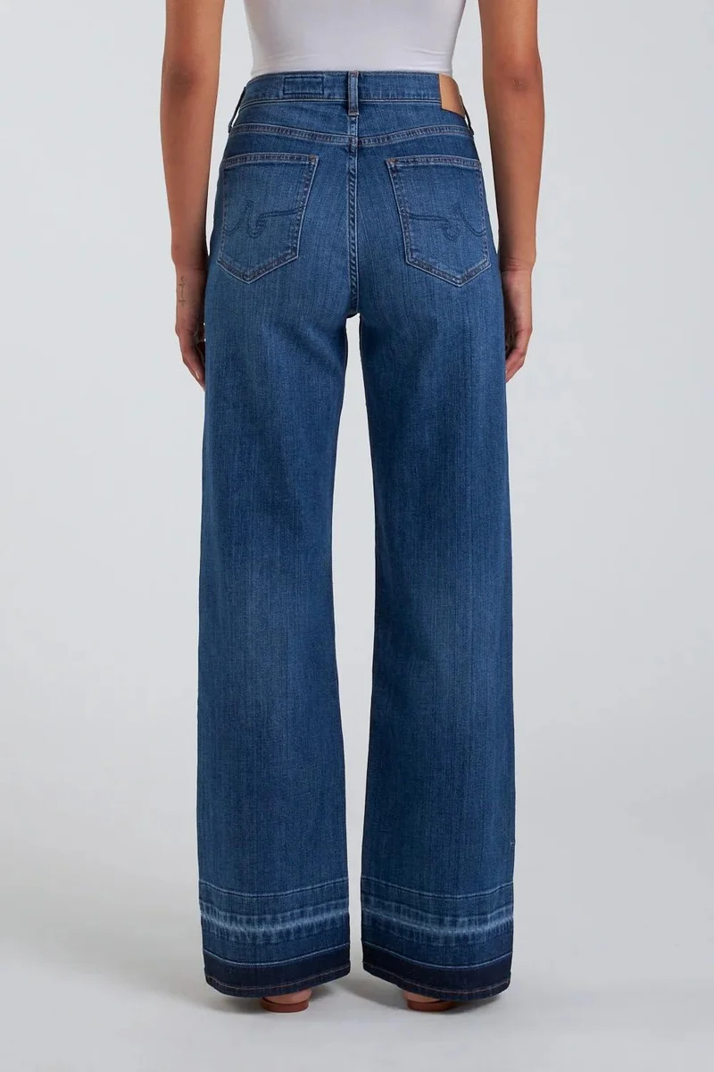 Ag Jeans Cropped Skinny-Fit Dark Jeans