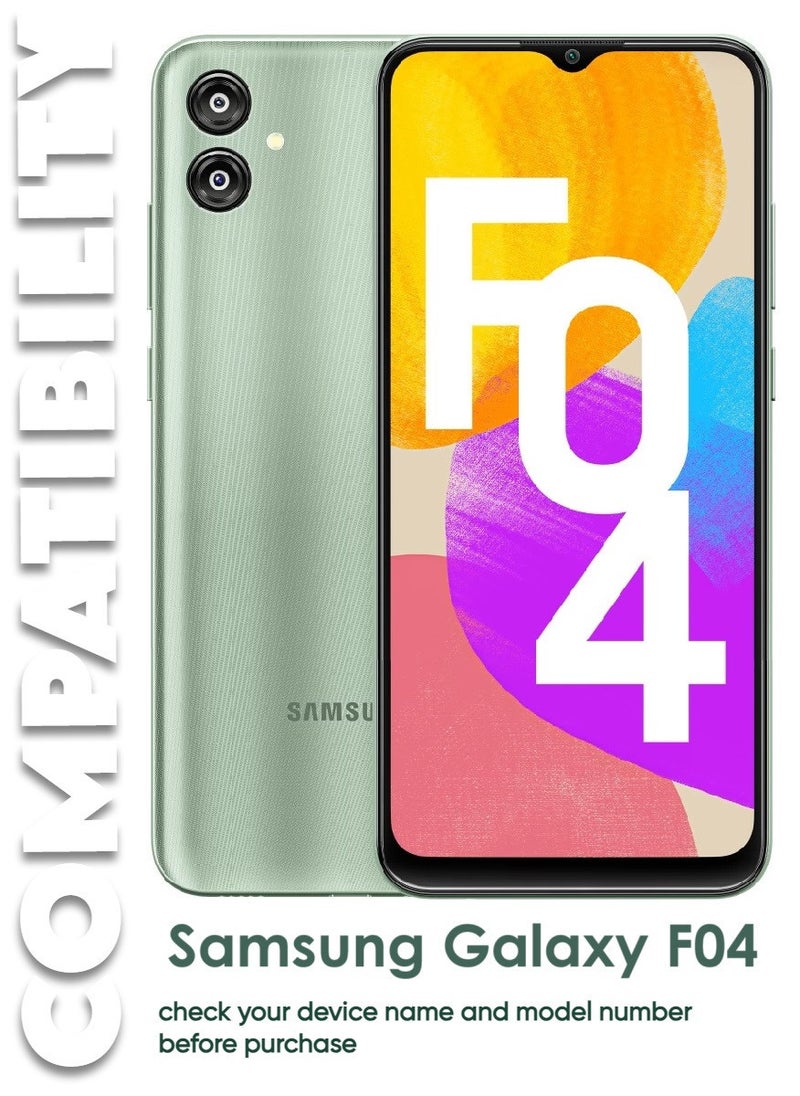 ACLIX 5 Pieces Antistatic ESD Dustproof Premium Quality High Definition Tempered Glass Screen Protector Designed For Samsung Galaxy F04 - Image 3