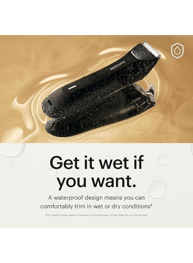 Manscaped Refining The Gentleman Lawn Mower® 4.0 PRO - Groin and Body Hair Trimmer, SkinSafe™ Trimmer Blade, Waterproof, USB-C and Wireless Charging Compatible, Men's Travel Lock Ball Shaver - Image 4