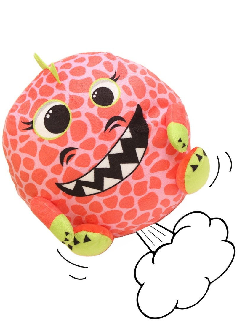 GOLDEN BEAR Windy Dinosaur Cheeky Trumping Toy Funny Gift Cuddly Dino Stuffed Toy Parps, Wiggles and Giggles Funny Sounds and Moves Around, Silly Fun for Everyone.  - Image 5