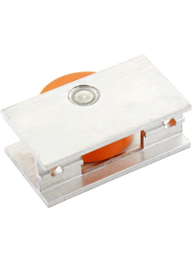 ROBUSTLINE 30Mm Box Type Sliding Nylon Roller Wheel Made In Taiwan Sliding Door Window Closet Door Roller Cabinet Window Pulley Roller Hardware For Diy Wardrobe Door Fittings 16Pieces  - Image 3