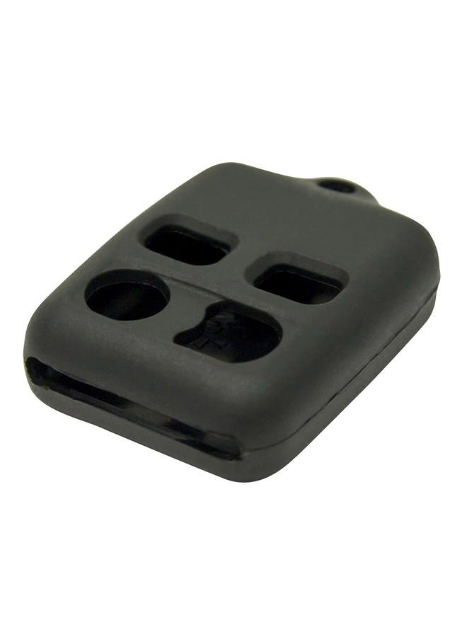 Keyless2Go New Silicone Cover Protective Case for 4 Button Remote Key Fobs FCC CWTWB1U345 CWTWB1U331 - Black - Image 2