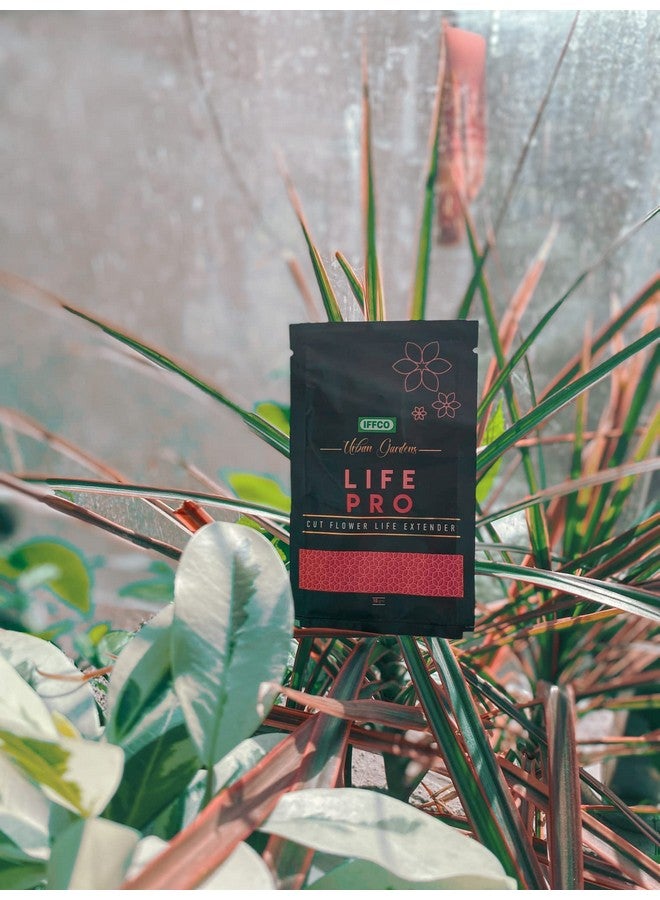 IFFCO Urban Gardens - Life Pro - Cut Flower Food and Life Extender (10gm X 10) - 100gm - Image 3