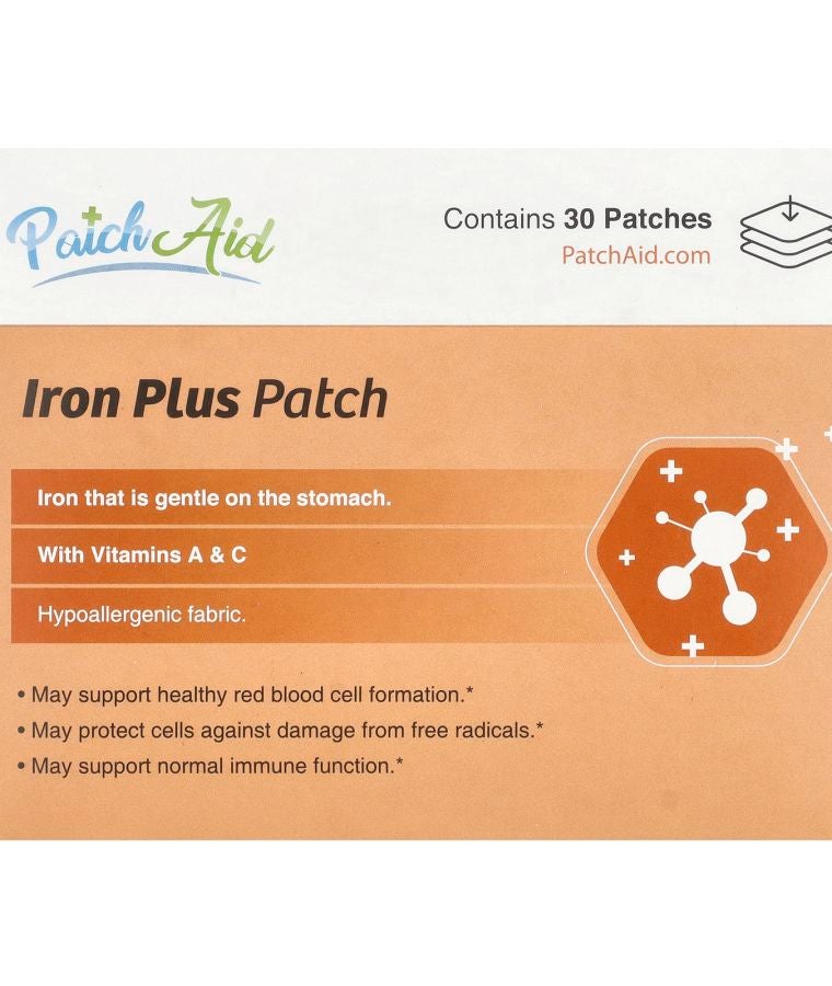 PatchAid لصقات الحديد بلس 30 لصقة