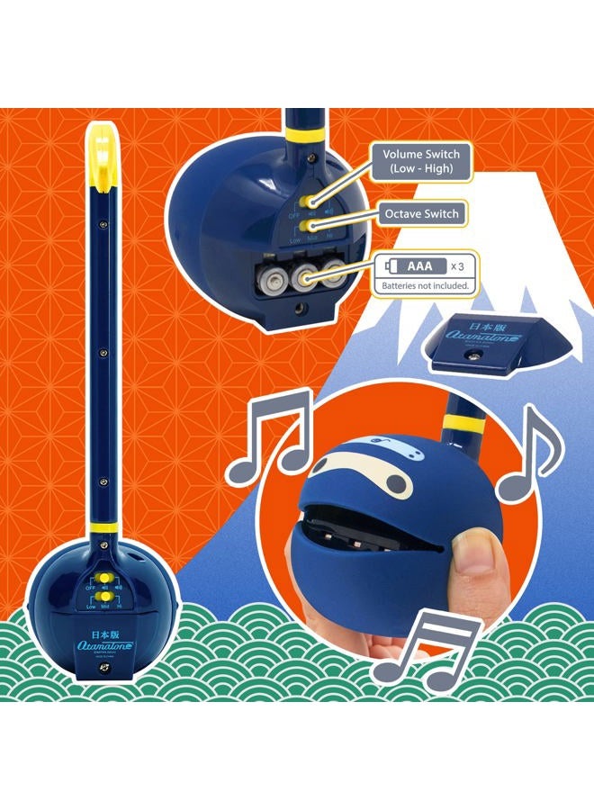 Otamatone Classic Ninja [Officially Licensed] Japanese Character Electronic Musical Instrument Portable Synthesizer from Japan Maywa Denki for Children Kids and Adults Gift - Image 3