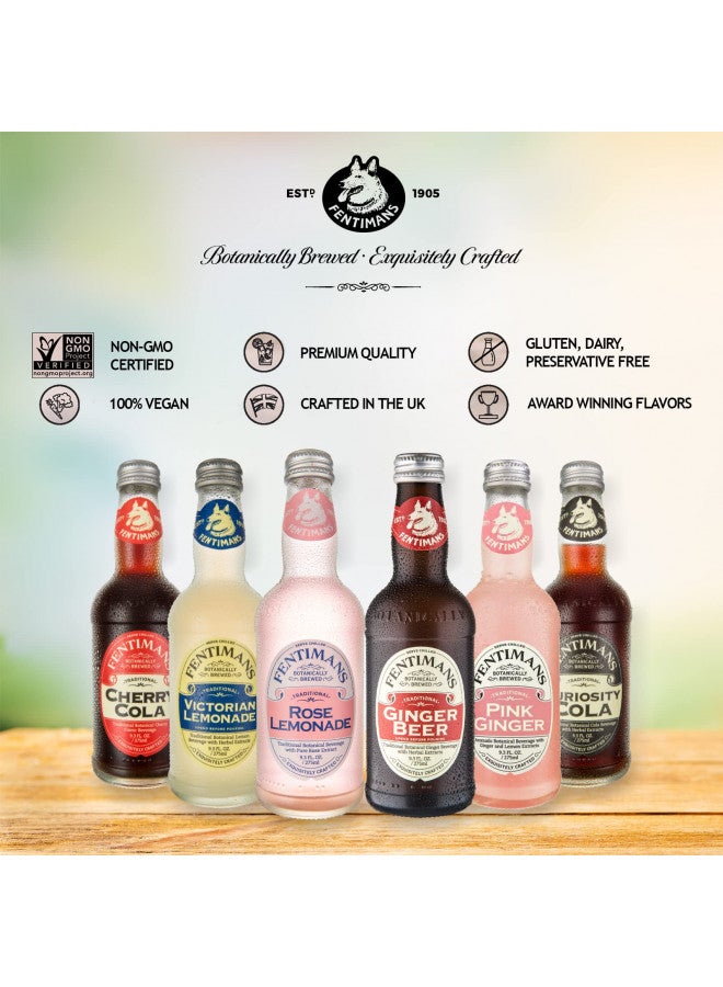 Fentimans Fentimans Sparkling Curiosity Cola - Healthy Soda, All Natural Craft Soda Pop, Perfect Mixer, Natural Ingredients, Botanically Brewed - 9.3 Fl Oz (Pack of 24) - Image 3