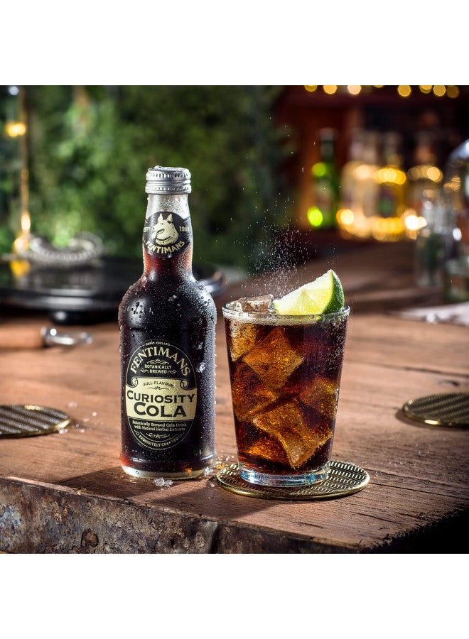 Fentimans Fentimans Sparkling Curiosity Cola - Healthy Soda, All Natural Craft Soda Pop, Perfect Mixer, Natural Ingredients, Botanically Brewed - 9.3 Fl Oz (Pack of 24) - Image 4