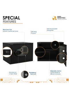 RIGID Large Hotel Safe 30x38x30 cm  - Image 4