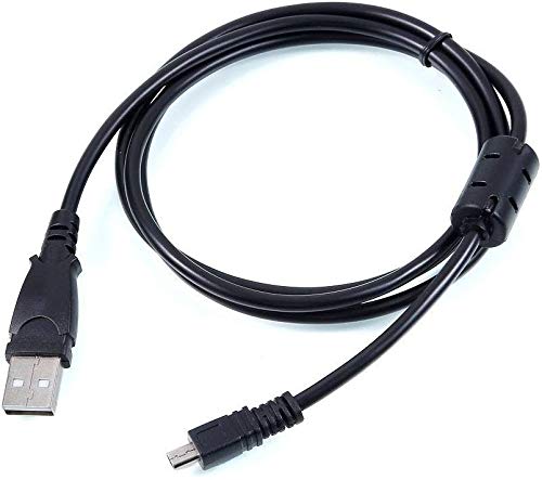 DARAHS USB 2.0 A to 5-Pin Mini B Cable - 5 Feet for Digital Camera Panasonic Lumix DMC(Black) - Image 1