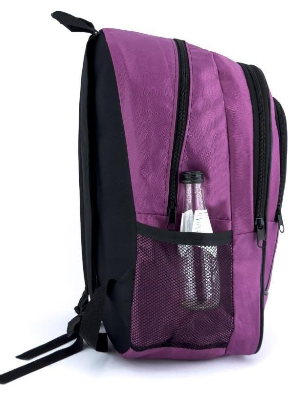 Louisiana Polo 3 Compartment School Backpack Pink 2450  - Image 5