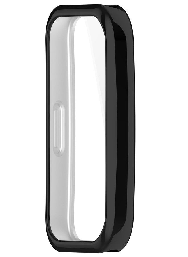 LOKEKE Compatible with Huawei Band 10 Protective Case Cover, Full Coverage TPU Protective Case Cover Shell Compatible with Huawei Band 10/9/8(TPU Black) - Image 5