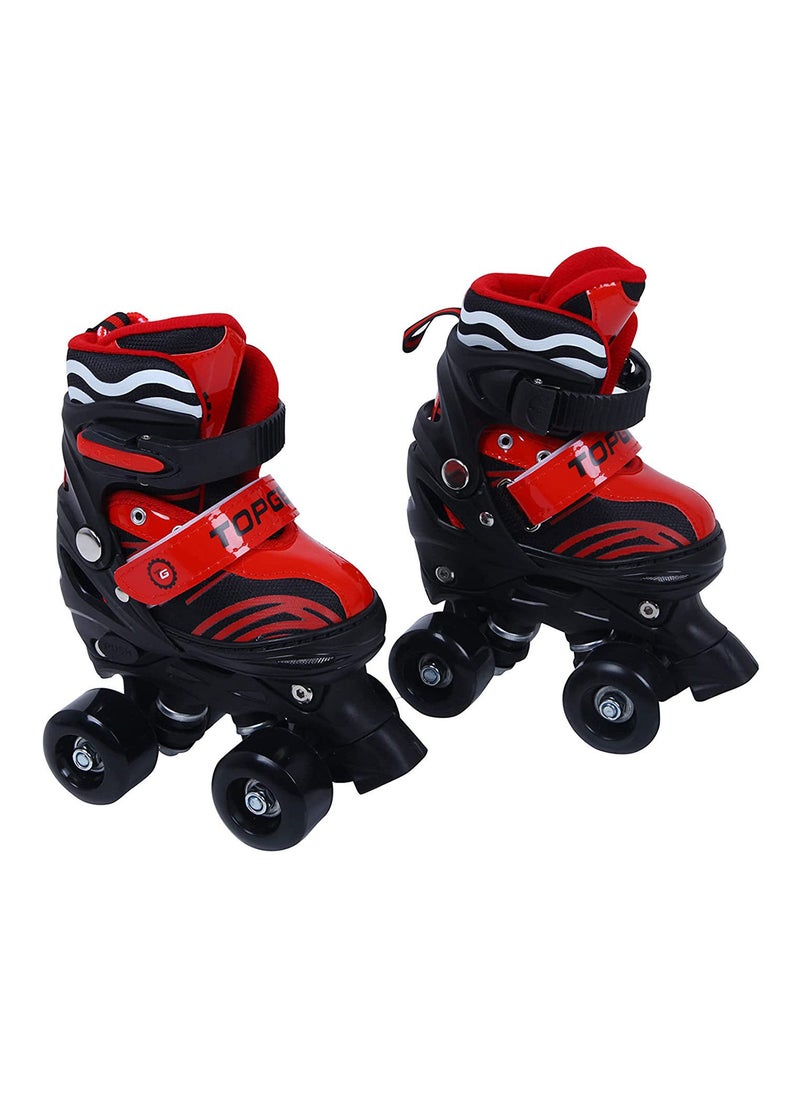 Top Gear Gear Roller Skates Shoes Tg 9008 Adjustable Double Row 4 Wheel For Kids  - Image 1