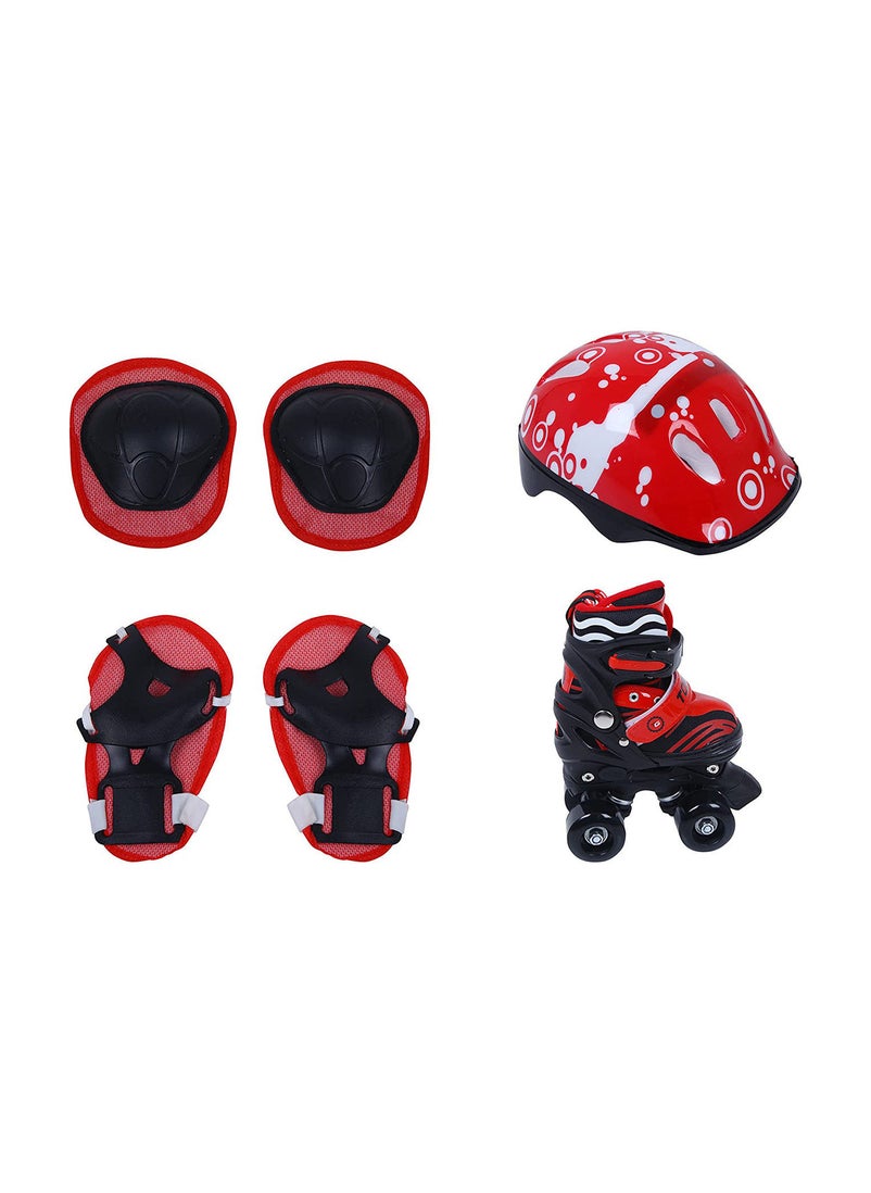 Top Gear Gear Roller Skates Shoes Tg 9008 Adjustable Double Row 4 Wheel For Kids  - Image 3