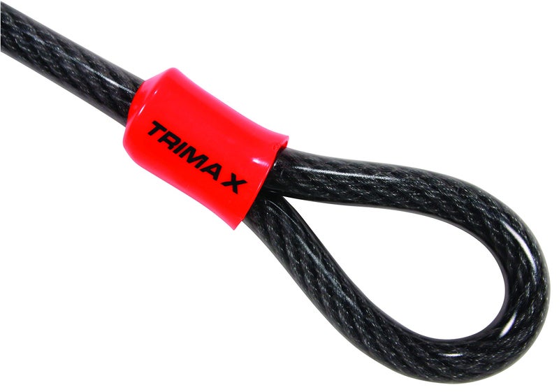 Trimax TDL815 - Trimaflex Dual Loop Multi-Use Security Cable 8 Feet x 15mm - Commercial Grade Security Cable for Equipment, ATVs, Motorcycles, More - Image 2