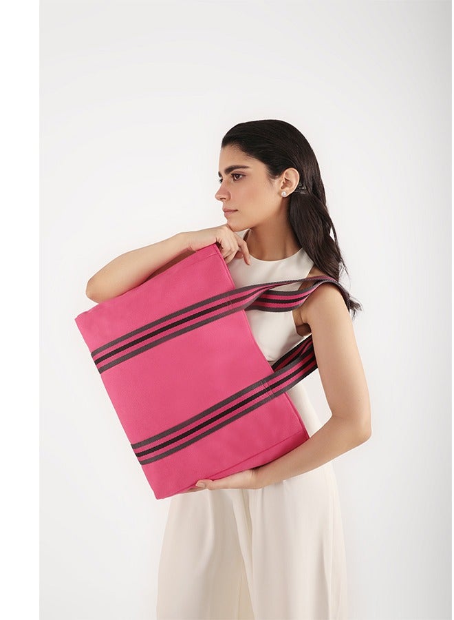 earthbags Cara Tote Bag Pink - Image 1