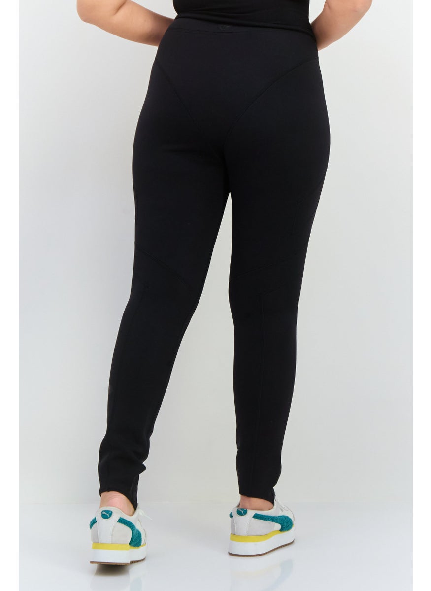 adidas Originals Women Sportswear Fit Pull On Training Leggings, Black  - Image 3