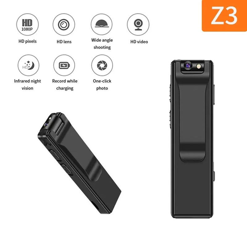 TECHNOVIEW Wired 1080p Full HD Camera with Video Audio Upto 5 Hours Backup Indoor Outdoor Security Camera with Free 32GB SD Card Clip Style - Black - Image 5