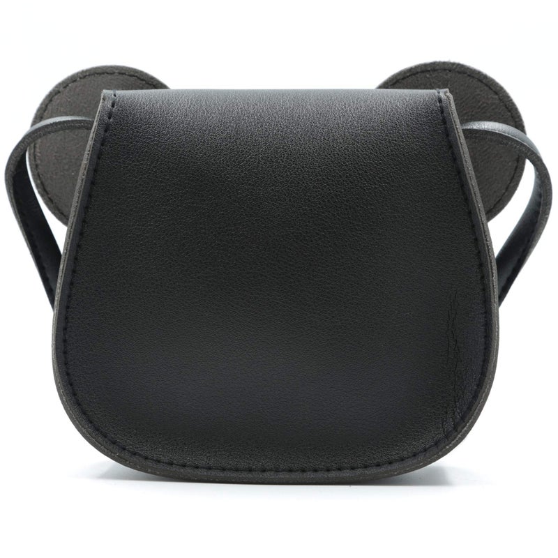 HXQ Little Mouse Ear Bow Crossbody Purse,PU Shoulder Handbag for Kids Girls Toddlers(Black) - Image 5