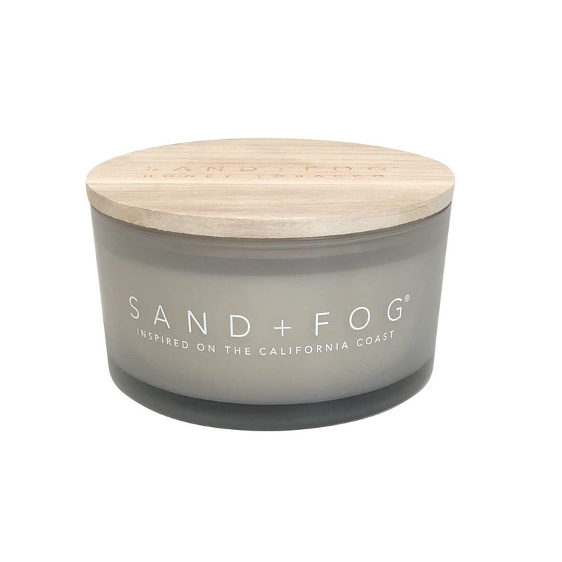 Sand  Fog Scented Candle  Honey Tobacco  Additional Scents and Sizes  100 Cotton LeadFree Wick  Luxury Air Freshening Jar Candles  Perfect Home Dcor for Your Cocktail Table  23 oz
