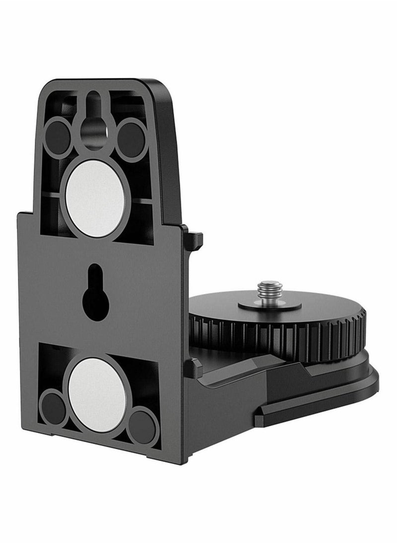 Y&D - Fine-tuning Bracket Laser Level Adapter, Magnet Bracket, Multifunctional Pivoting Base with Adjustable Clip - Image 1