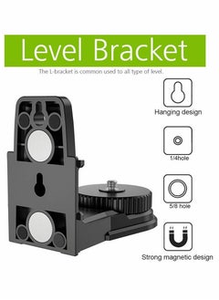 Y&D Fine-tuning Bracket Laser Level Adapter, Magnet Bracket, Multifunctional Pivoting Base with Adjustable Clip  - Image 3