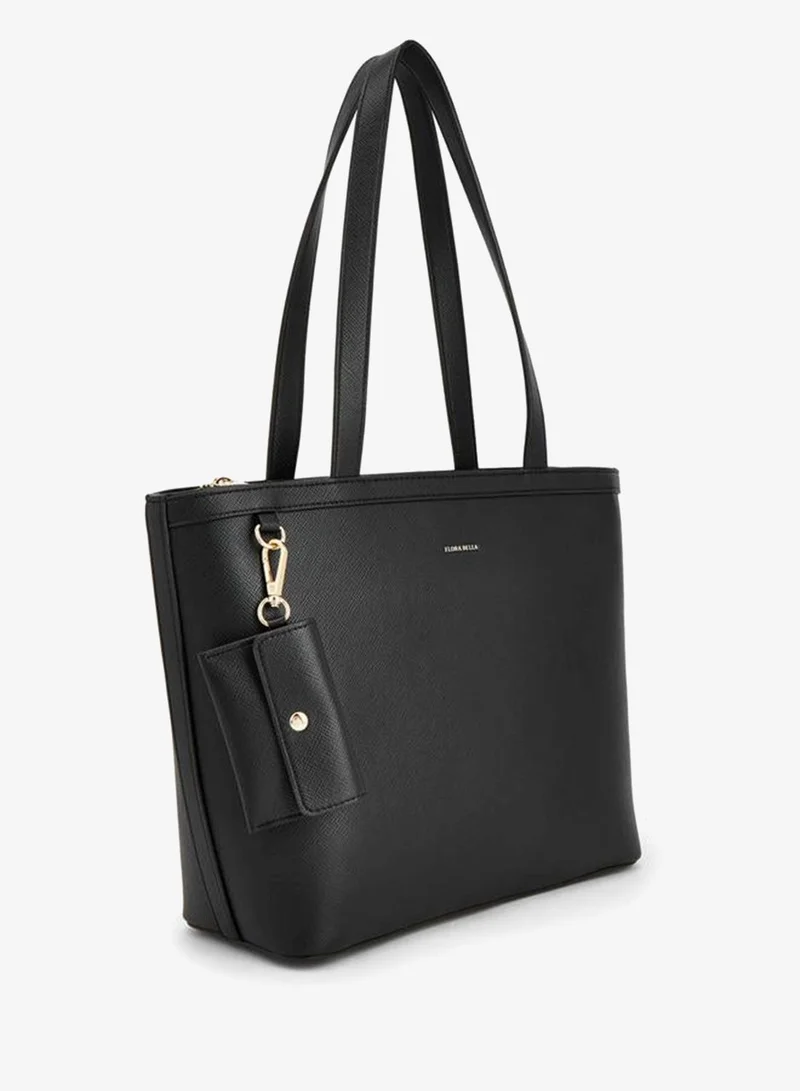 فلورا بيلا من شو إكسبرس Textured Tote Bag With Double Handle