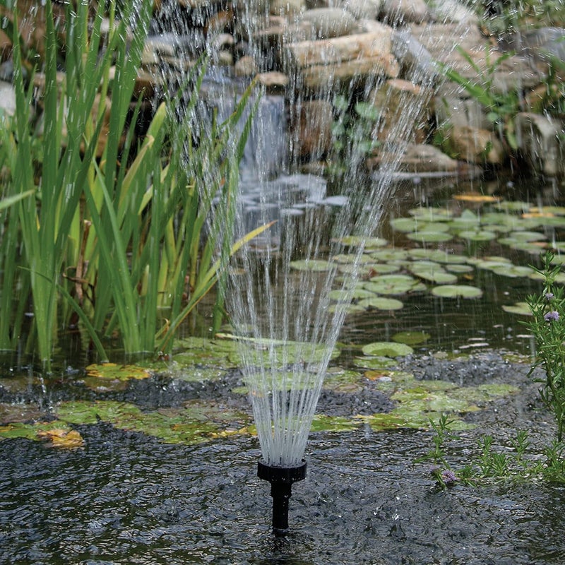 TetraPond Pond Pump Fountain Set SprayBellFrothy Patterns - Image 3