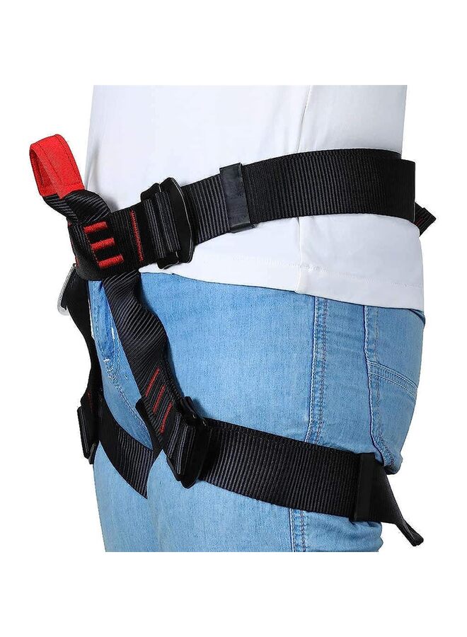 LAMAY Climbing belts, Safe Seat Belts for Tree Climbing Outdoor Training Caving Rock Climbing Rappelling Equip - Half Body Guide belt for Women Man and Novice - Image 2