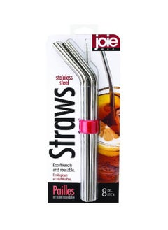 joie 8-Piece Joie Stainless Steel Straws  - Image 1