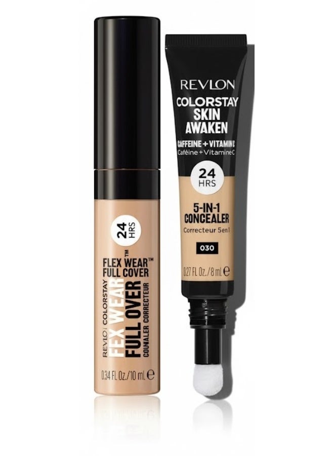 Revlon Flawless Base Duo – Conceal & Awaken Set - Image 1