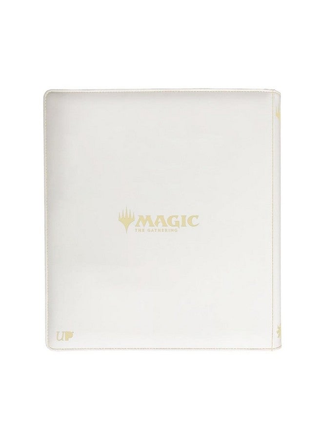 Ultra PRO - Mana 8 12-Pocket Zip PRO-Binder - Plains for Magic: The Gathering, Holds & Protects 480 Standard Sized Cards, Collector's Edition Durable Trading Secure Side-Loading Pocket Binder - Image 3