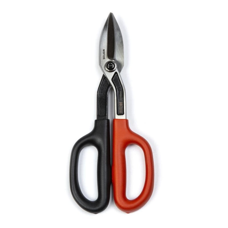 Wiss Crescent Wiss Straight Pattern Tinner Snips - Durable, Heavy-Duty Cutting Tool with Torque Control & Ergonomic Handles - WDF12S - 10" - Image 2