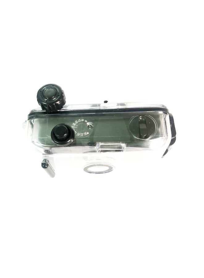 Transparent Black Shell, Retro Film, Camera, Fool Film, Waterproof, Can Take Photos, Student Day Creative Literary Gift-Color:Black Yellow Shell  - Image 4