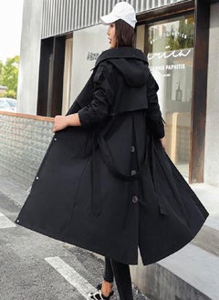 Women Winter Jacket Hooded X-Long Thick Faux Fur Padded Parkas Woman Distachable Plus Size Coat