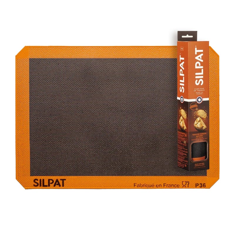 Silpat The Original Silpain Premium Non-Stick Silicone Baking Mat for Bread, 11-5/8 x 16-1/2 - Image 1