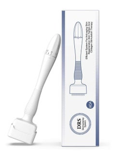 Derma Stamp Dermastamp 140 Tips Adjustable Titanium Microneedle Stamper Auto Derma Pen Dermapen Professional Microneedling Real Individual Micro Needles Dermabrasion For Face Body Hair Beard Growth