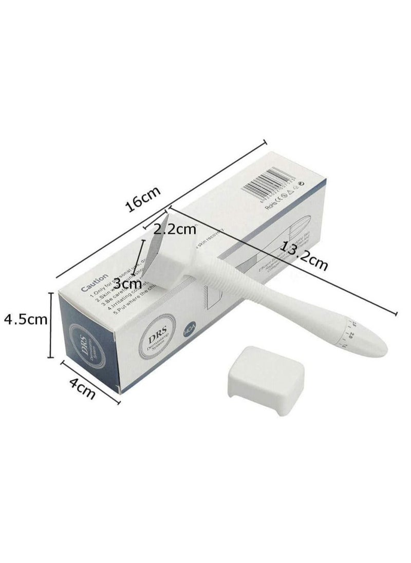 Generic - Derma Stamp Dermastamp 140 Tips Adjustable Titanium Microneedle Stamper Auto Derma Pen Dermapen Professional Microneedling Real Individual Micro Needles Dermabrasion For Face Body Hair Beard Growth - Image 1