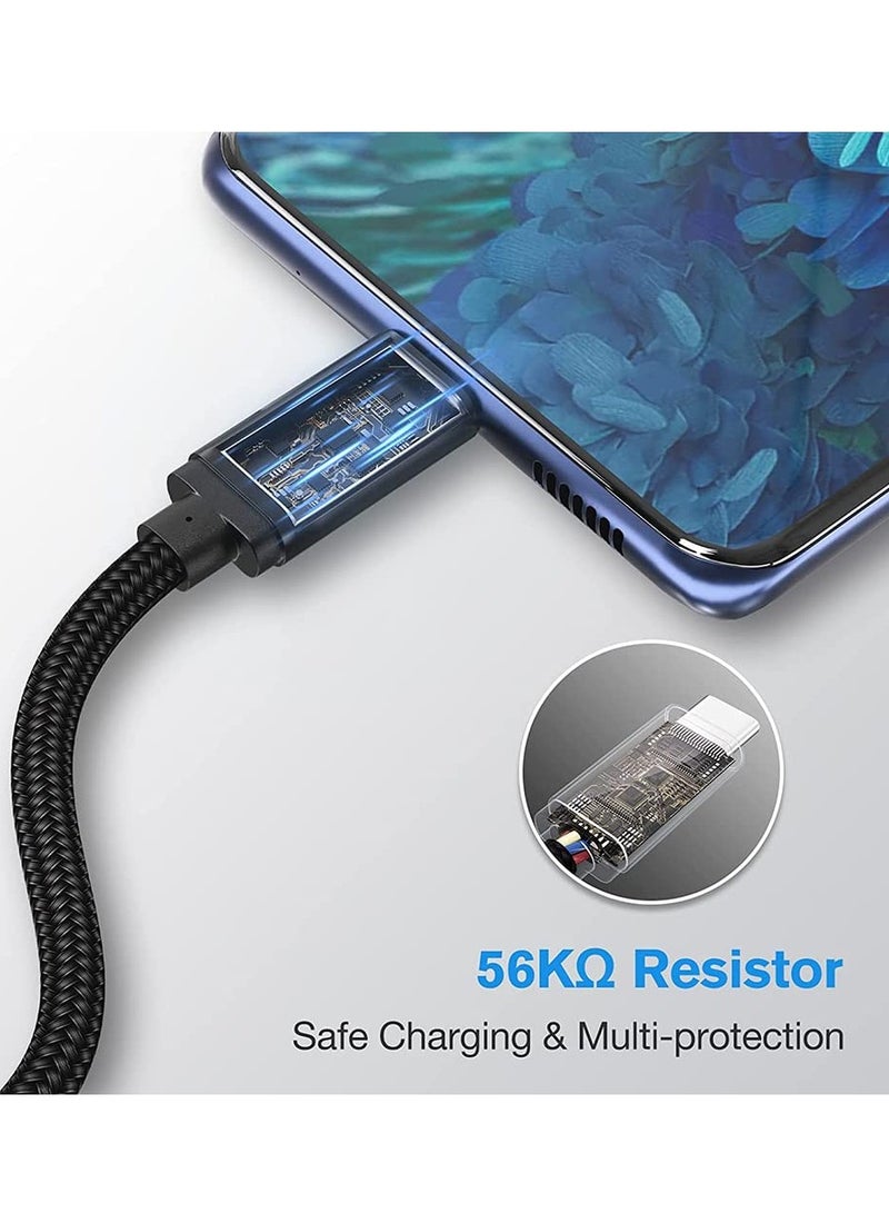 كاروسكي كابل USB A إلى USB C 3.0 بسرعة 5 جيجابايت في الثانية مع شحن سريع بطول 1.2 متر - Image 4