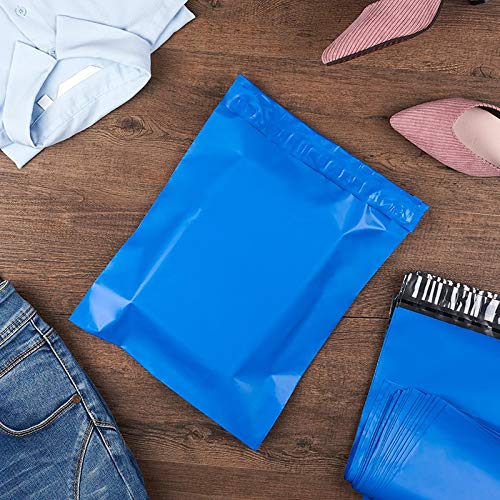 ProLine Packaging ProLine Blue 12x15.5 Poly Mailers Self Sealing Envelopes Bags Shipping Mailing Bags 2.5Mil Thickness (100 Mailers) - Image 2